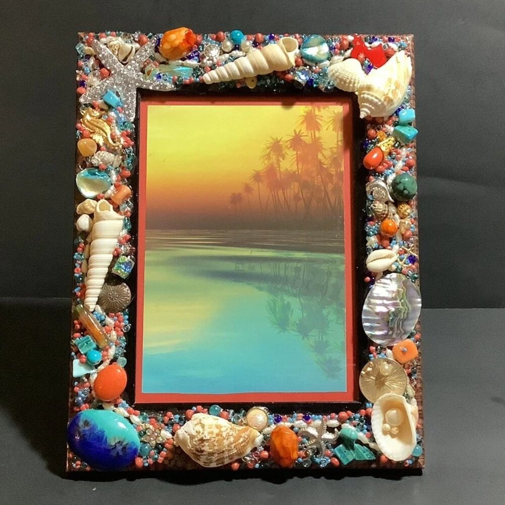 JEWELRY Original Artist Creation Ocean Theme Shells Vtg & Mod Jewelry OOAK!!